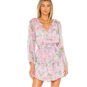 NWT- LoveShackFancy Popover Dress in Blueberry Frosting 🧁